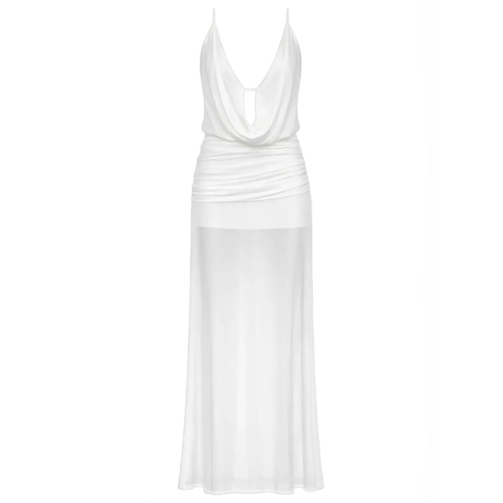 cowl-neck dress 2