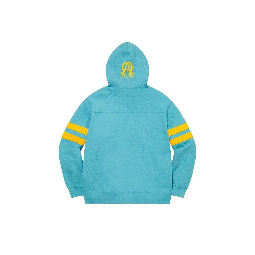 Худи Supreme US-NY Hooded Sweatshirt 'Light Aqua' 2