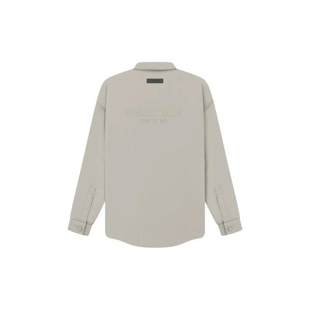 Овершерты Fear of God Essentials Filled Nylon Shirt Jacket 'Тюлень' 2