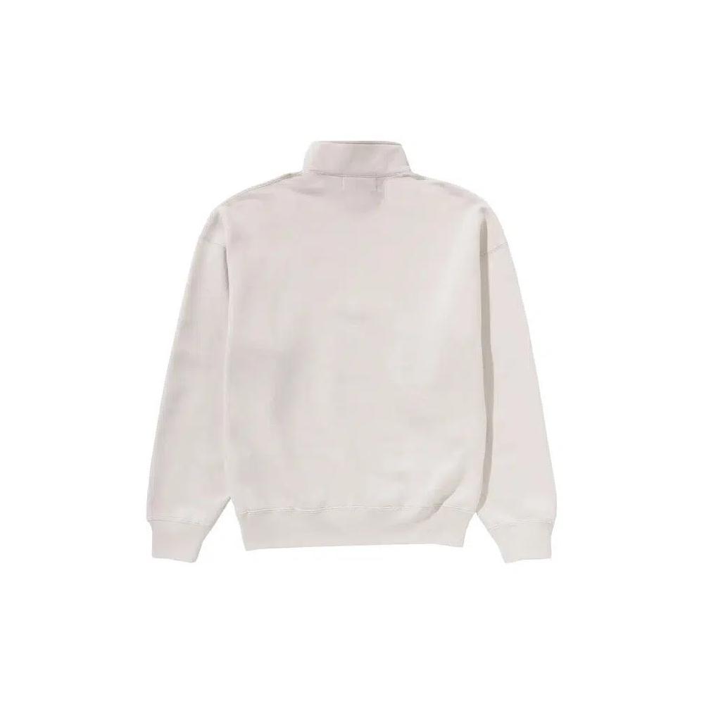 Свитшоты BAPE By Bathing Ape Half Zip Sweatshirt 'Ivory' 3