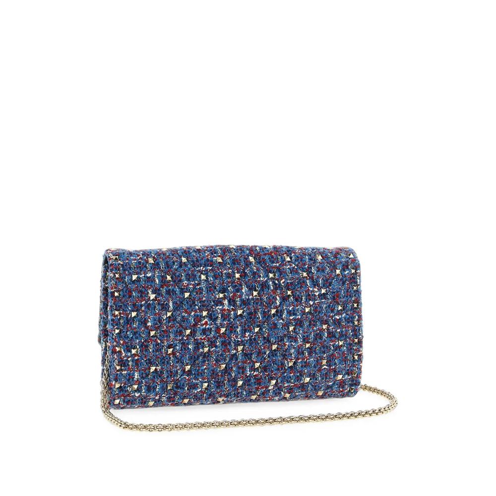 Твидовая сумка на плечо Rockstud Spike 2