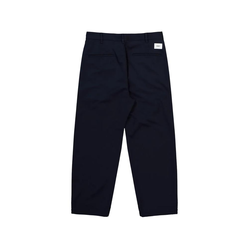 pleated twill trousers 2