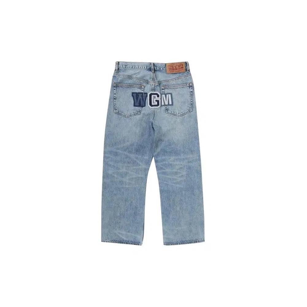 Джинсы BAPE Shark Relaxed Fit Denim Pants 'Синий' 2