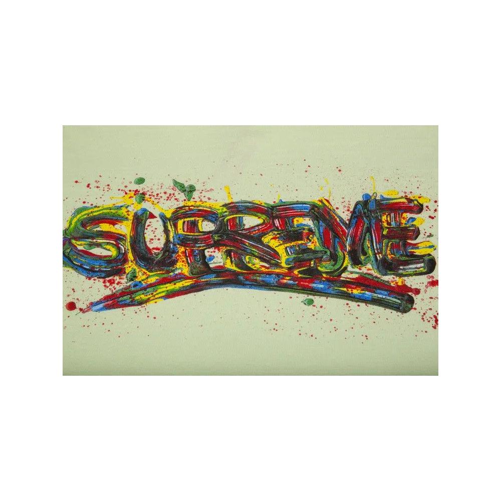 Футболки Supreme Paint Logo Tee 'Бледно-мятный' 2