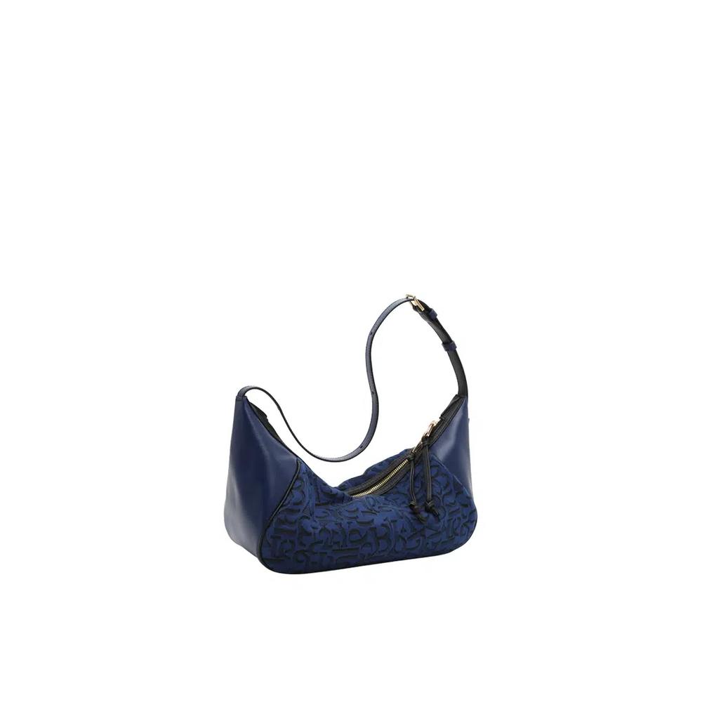 Сумка-кроссбоди Ursula V11 2-Way Drape Hobo / Crossbody Bag Small - Navy 4