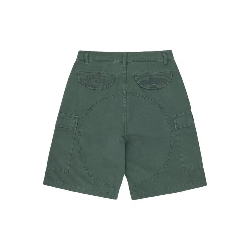 Карго-шорты Corteiz Guerillaz Cargo Short 'Olive' 2