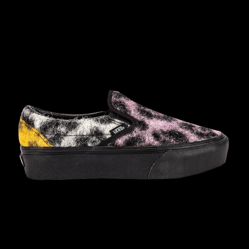 Слипоны Vans Classic Slip-On Platform 'Mix Leopard' 1
