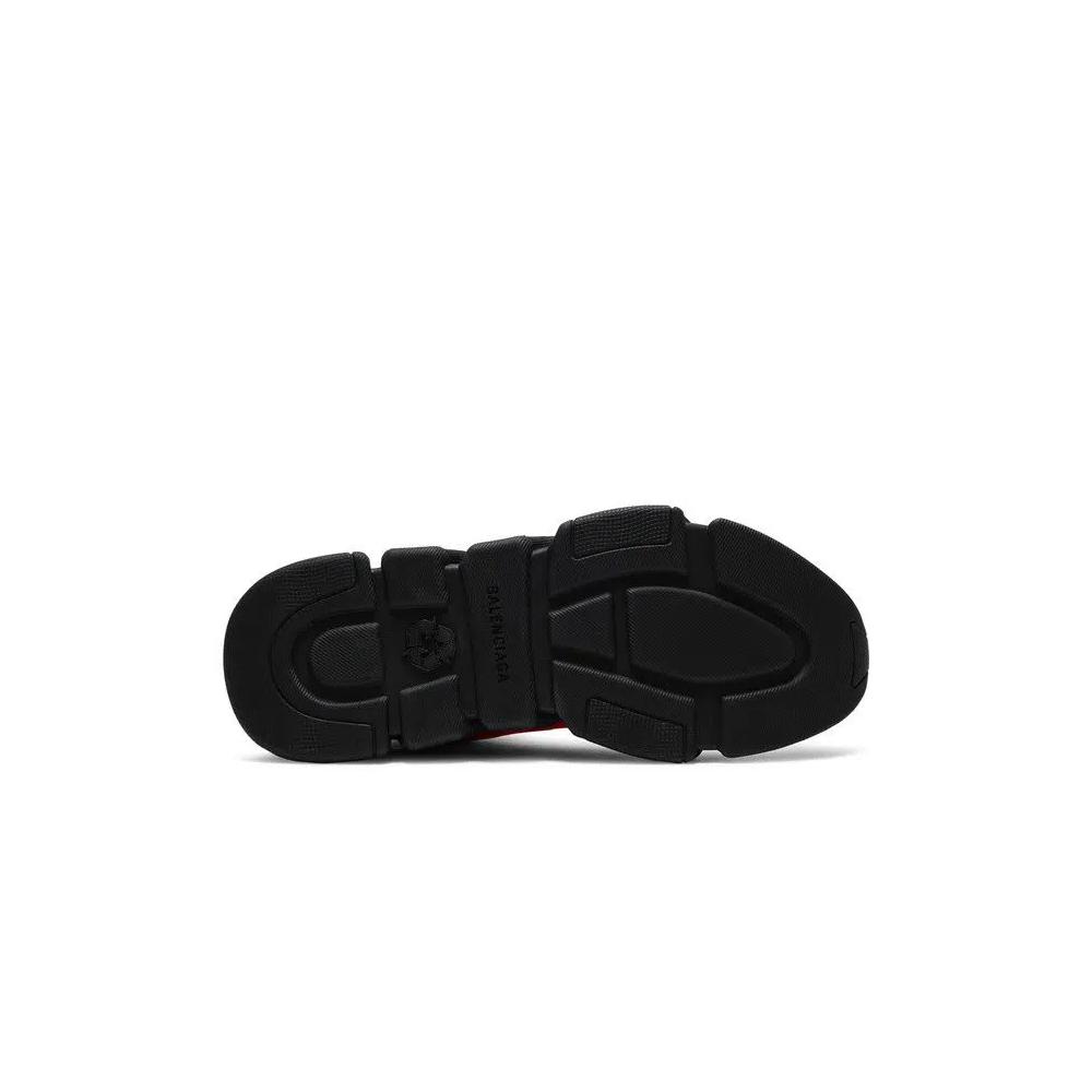 Кроссовки Balenciaga Recycled Speed Sneaker «Red Black» 4