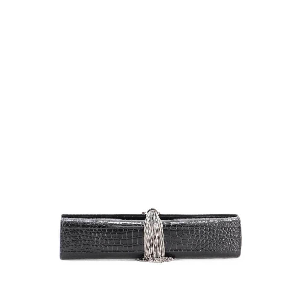 Сумка через плечо Classic Monogram Tassel Crocodile Embossed Leather Medium 4