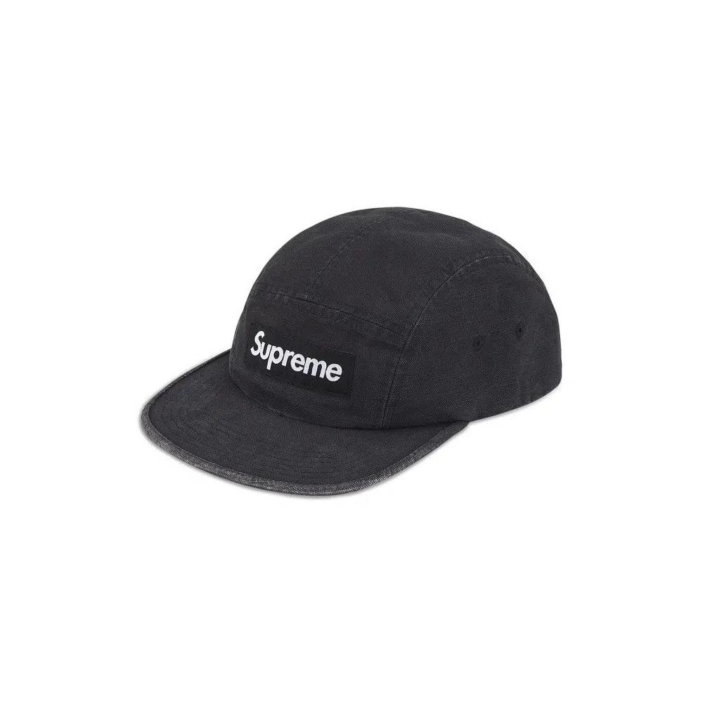 Кепки Supreme Canvas Camp Cap 'Black' 1