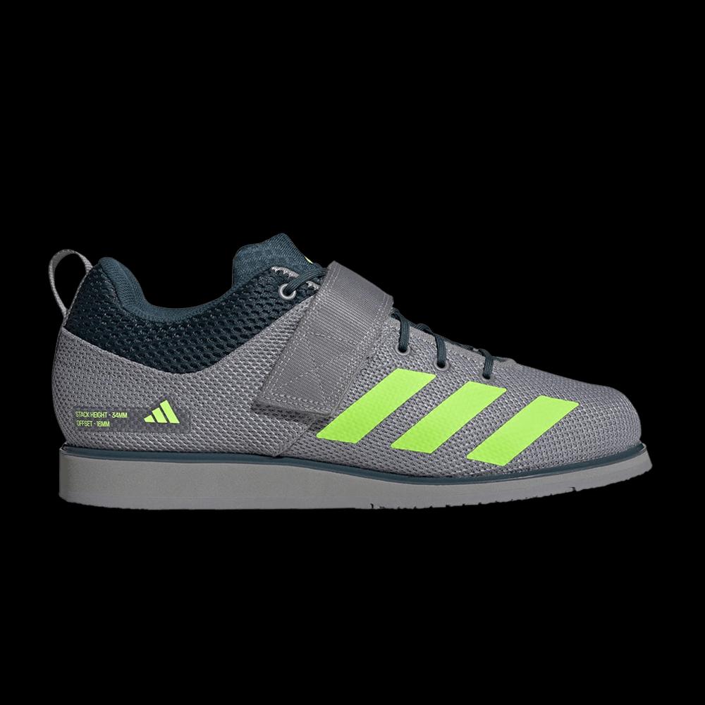 Кроссовки Adidas Powerlift 5 'Grey Lucid Lemon' 1