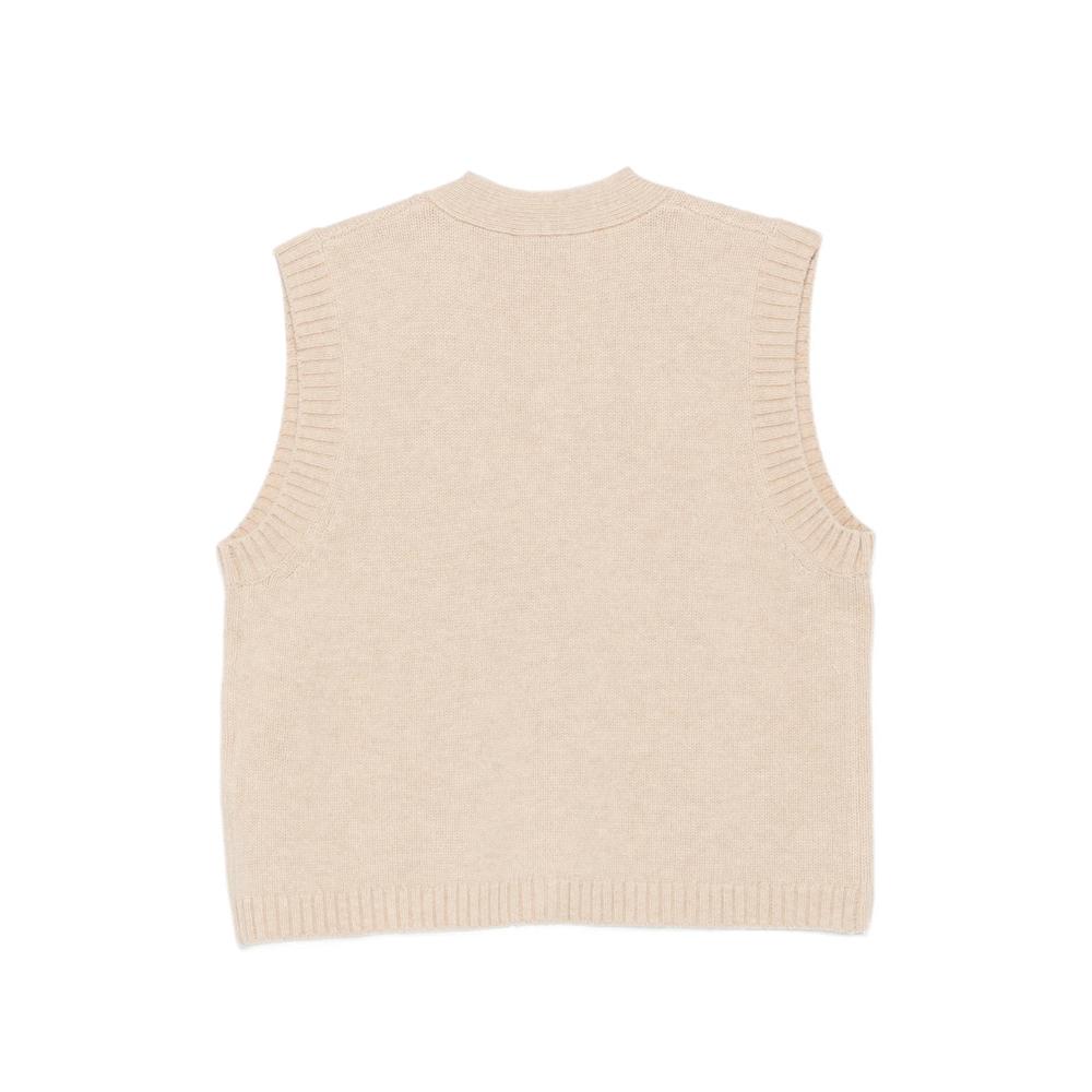 embroidered knitted vest 2
