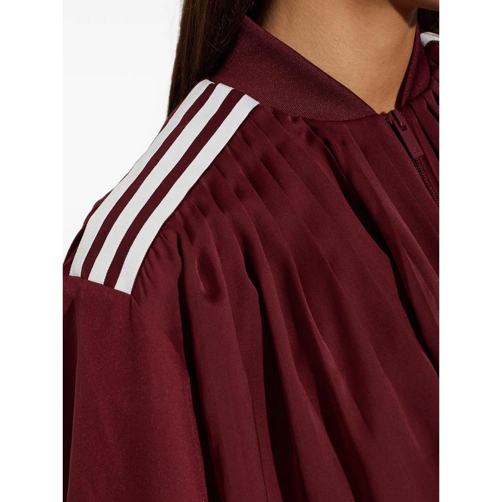 pleated puff-sleeve track jacket 5
