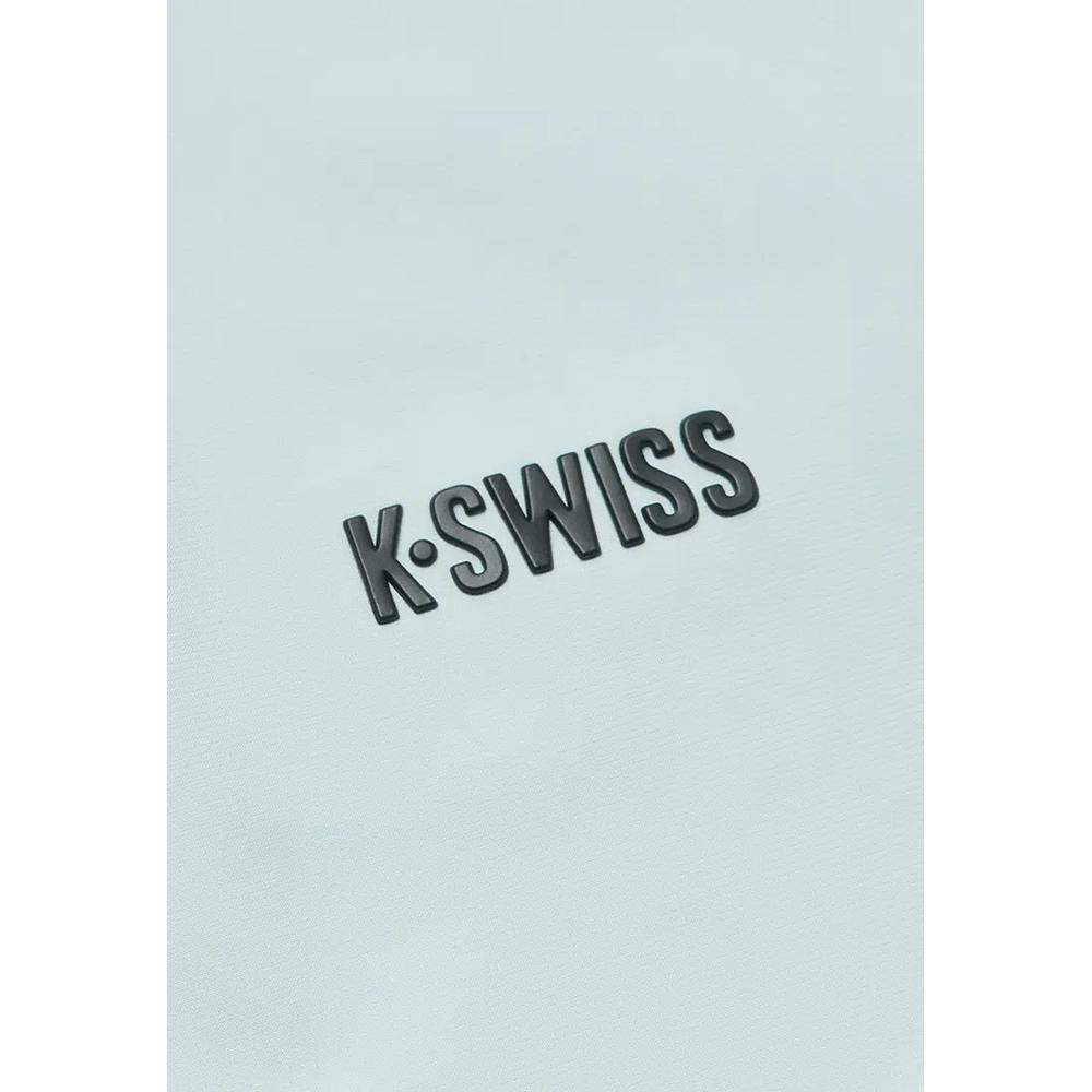 МУЖСКОЕ ПОЛО С ЛОГОТИПОМ K-SWISS, ПОЛОВИННАЯ МОЛНИЯ 7