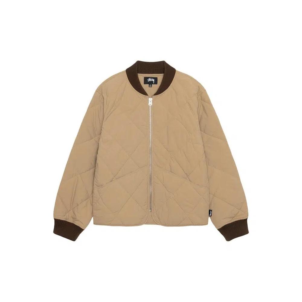 Куртки Stussy 8 Ball Quilted Liner Jacket 'Brown' 1