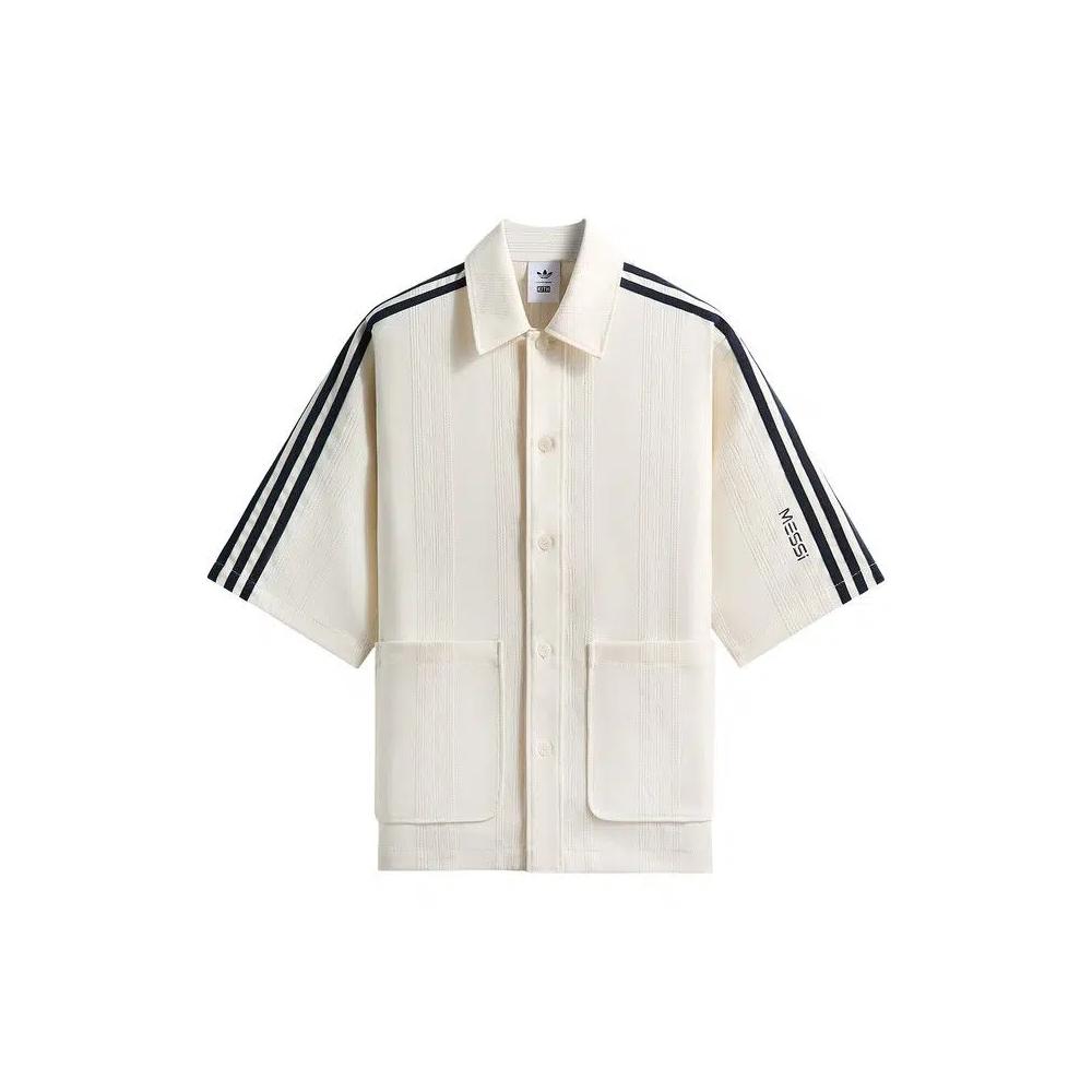 Рубашки и топы Kith x Messi For Adidas Рубашка 'Мел Белый' 1
