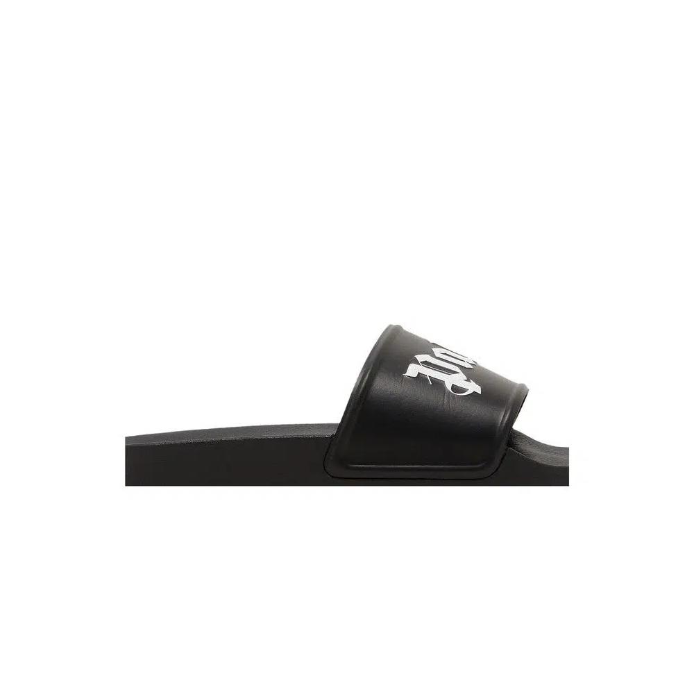Слайды Palm Angels Wmns Pool Slider 'Черный белый' 2