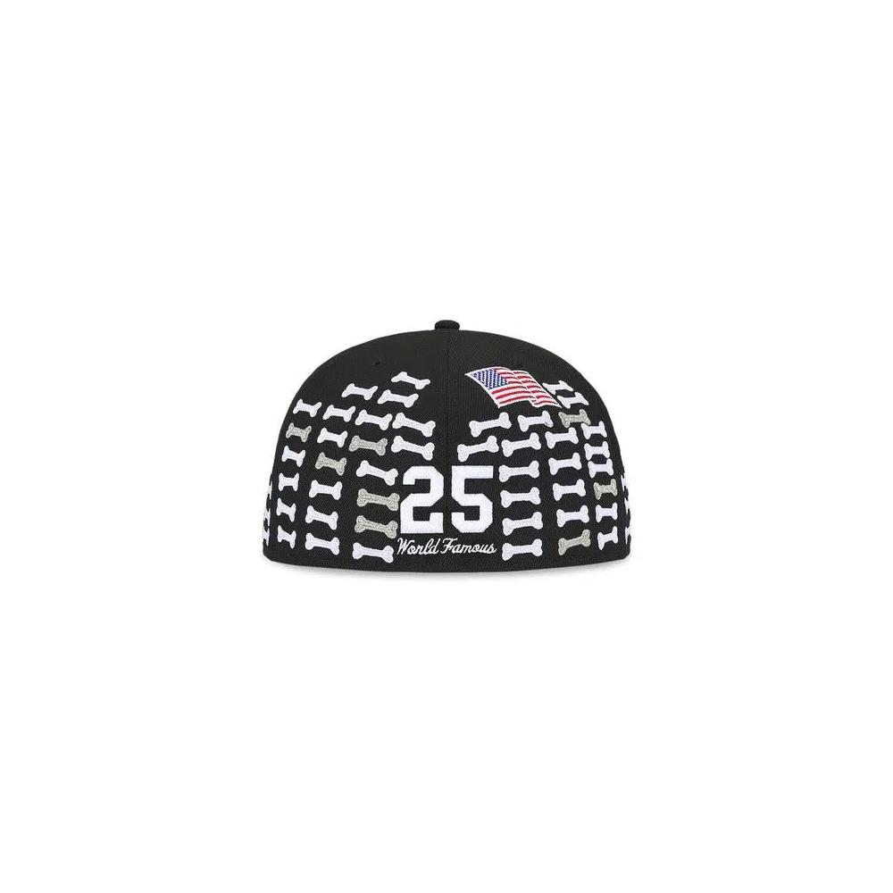 Кепки Supreme Bones Box Logo New Era 'Black' 3