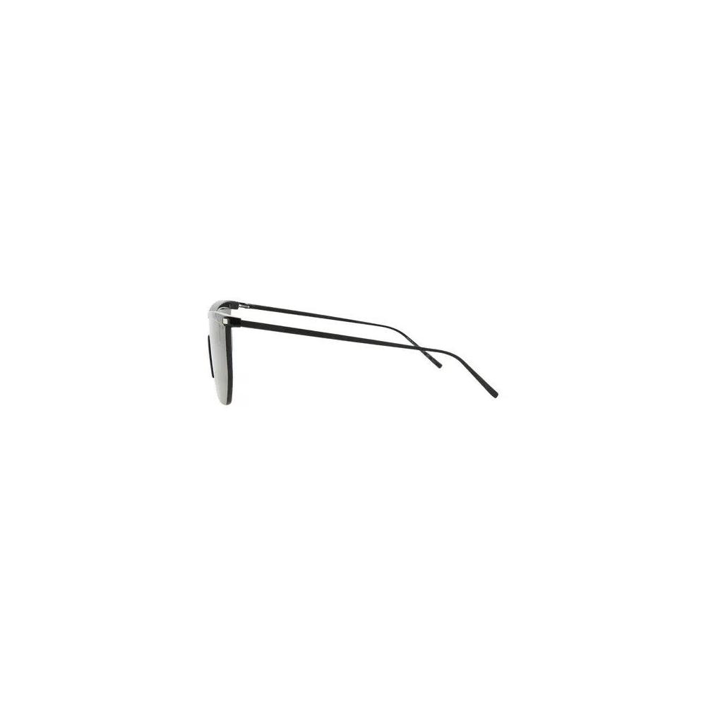 Saint Laurent Mask Sunglasses «Black» 2
