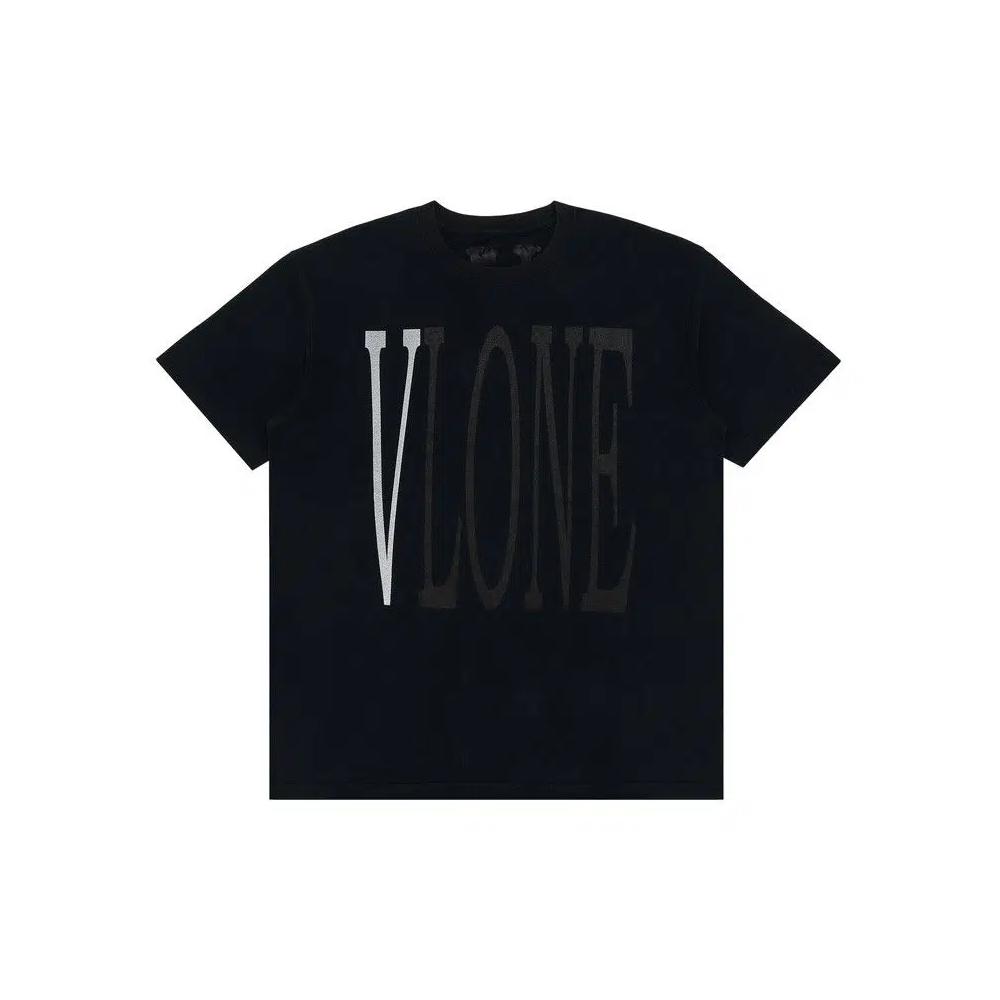 Футболки Vlone Staple T-Shirt 'Black/Black/Silver' 1