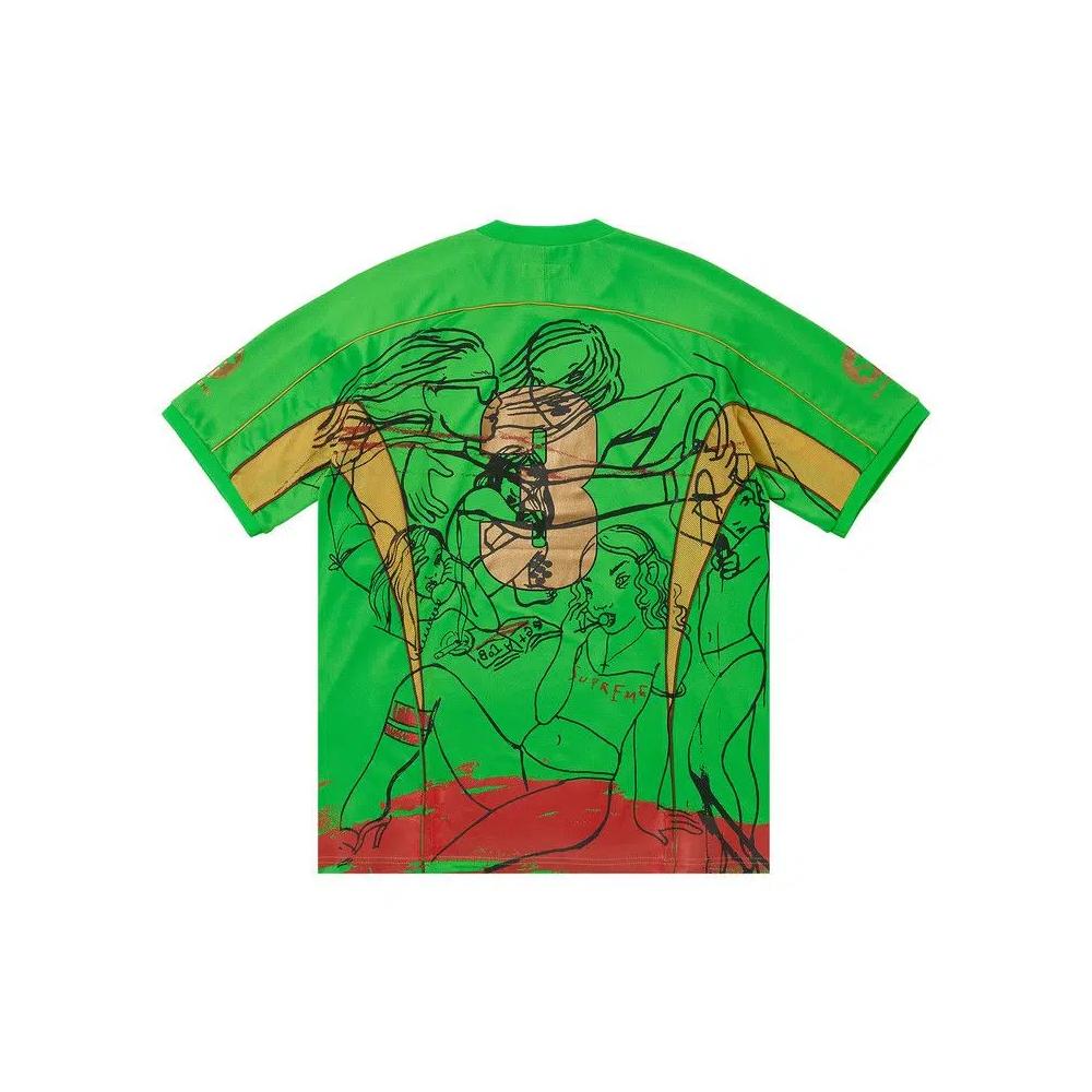 Джерси Supreme x Rita Ackermann Jersey 'Green' 2