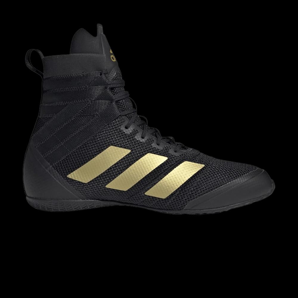 Кроссовки Adidas Speedex 18 «Black Hazy Yellow» 1