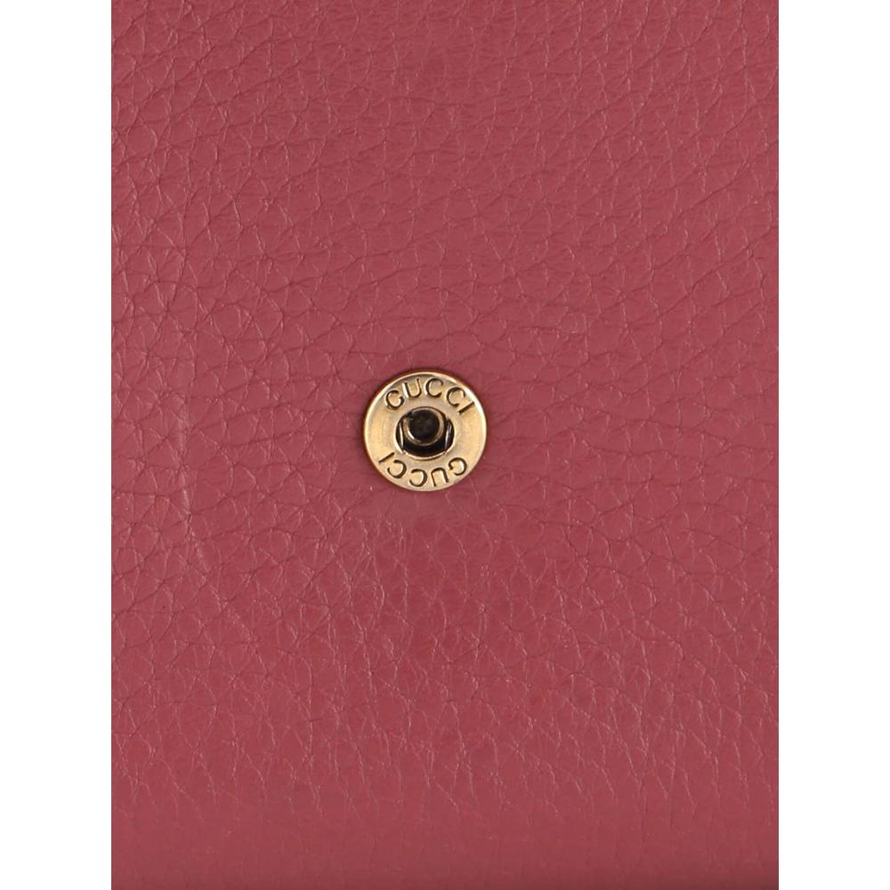 GG Marmont Chain Wallet Leather Mini clutch bag 6