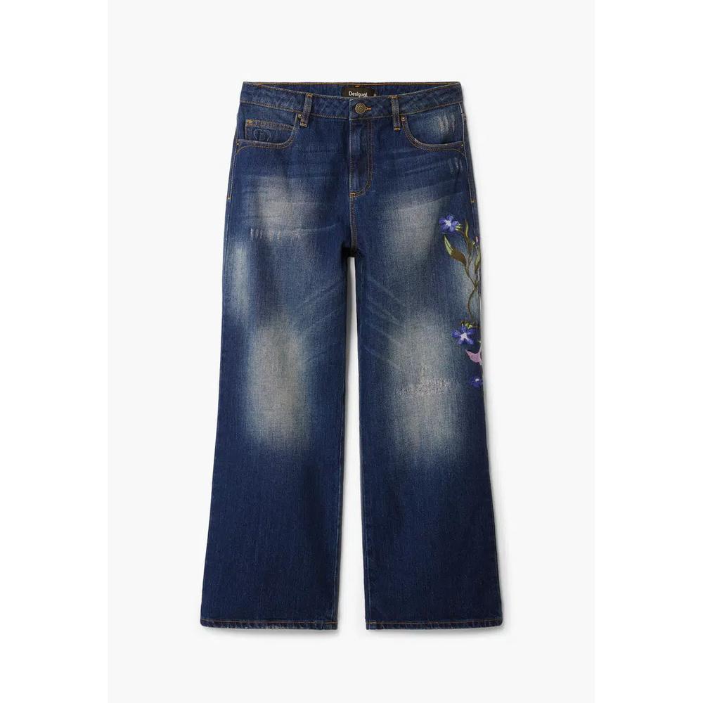 Desigual Женские джинсовые брюки-кюлоты. 6