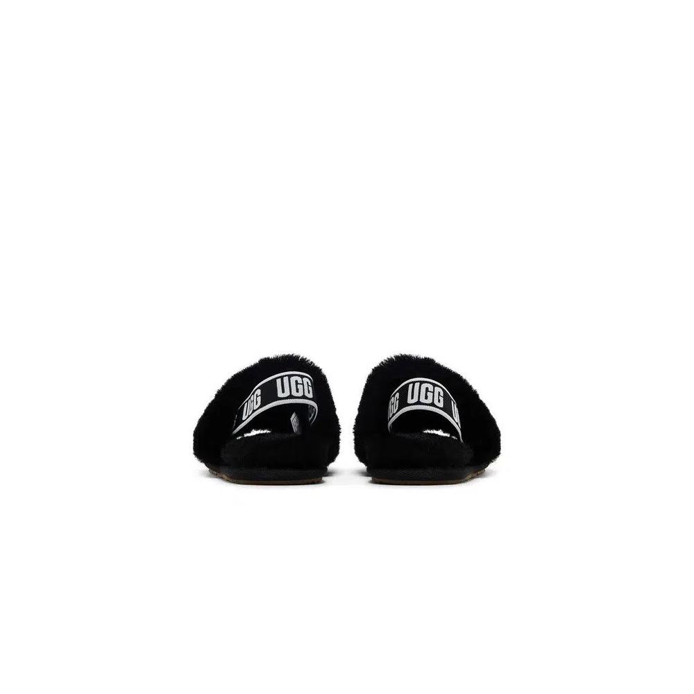Слайды UGG Fluff Yeah Slide Toddler 'Black' 6