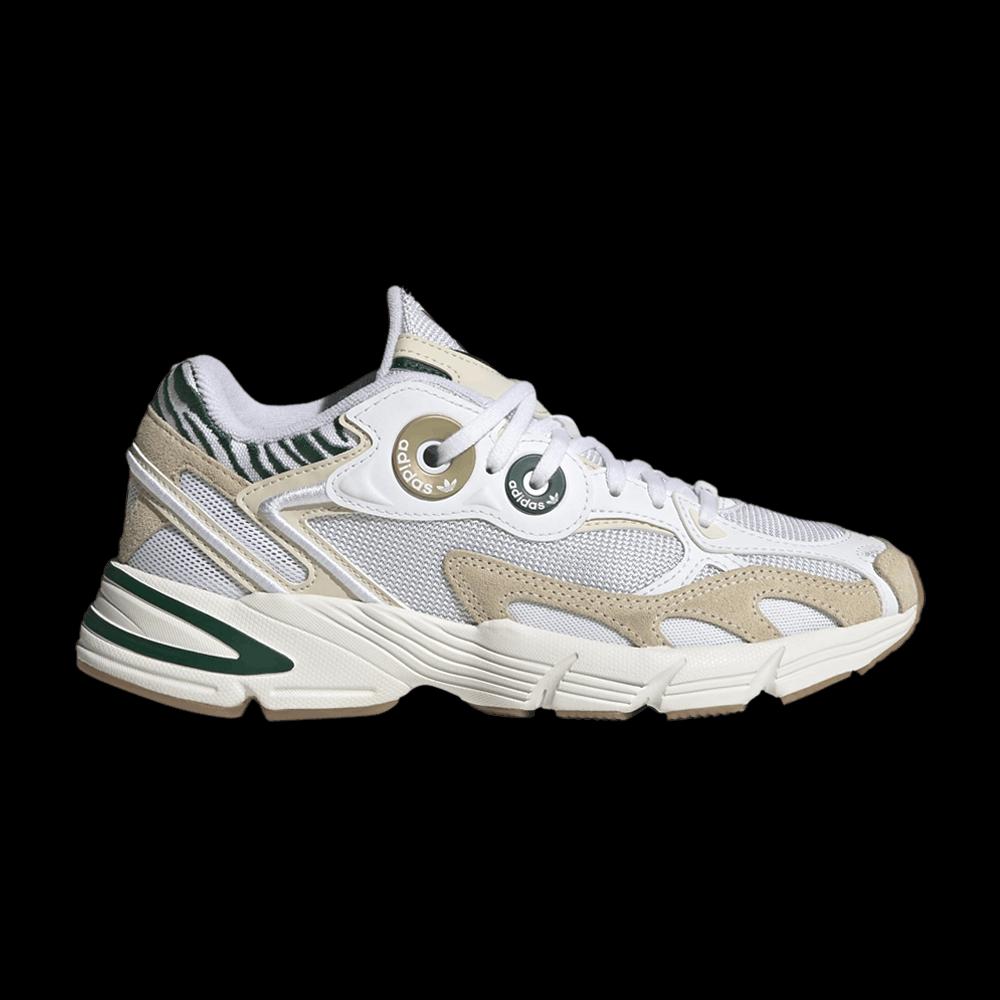 Кроссовки Adidas Wmns Astir 'White Green Animal Print' 1