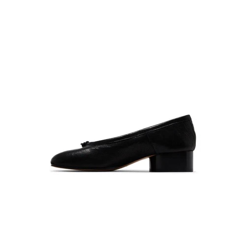 Кроссовки Maison Margiela Wmns Tabi New Ballerina 'Artisanal Vintage Effect - Black' 3