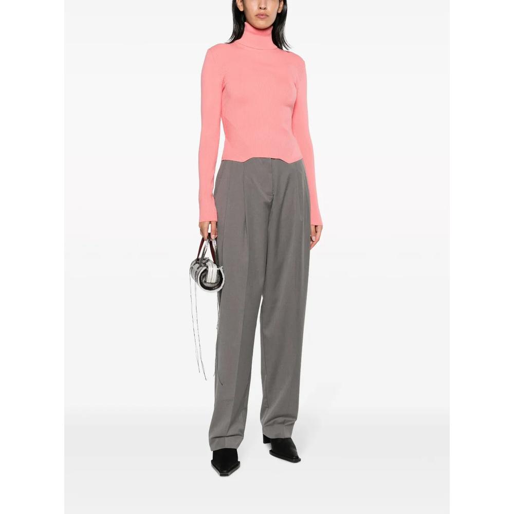 pleat-detailing tailored trousers 2