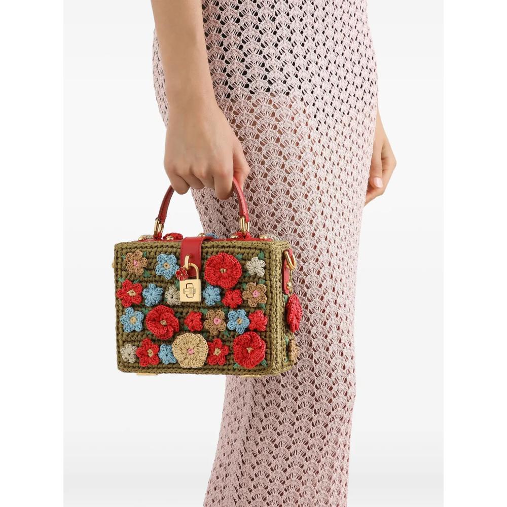 Сумка Dolce Box из рафии 2