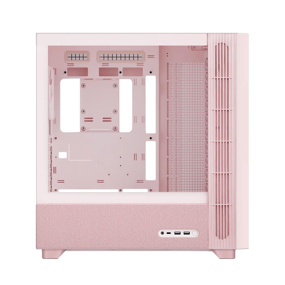 TRYX FLOVA F50 ATX корпус — Pink розовый 3