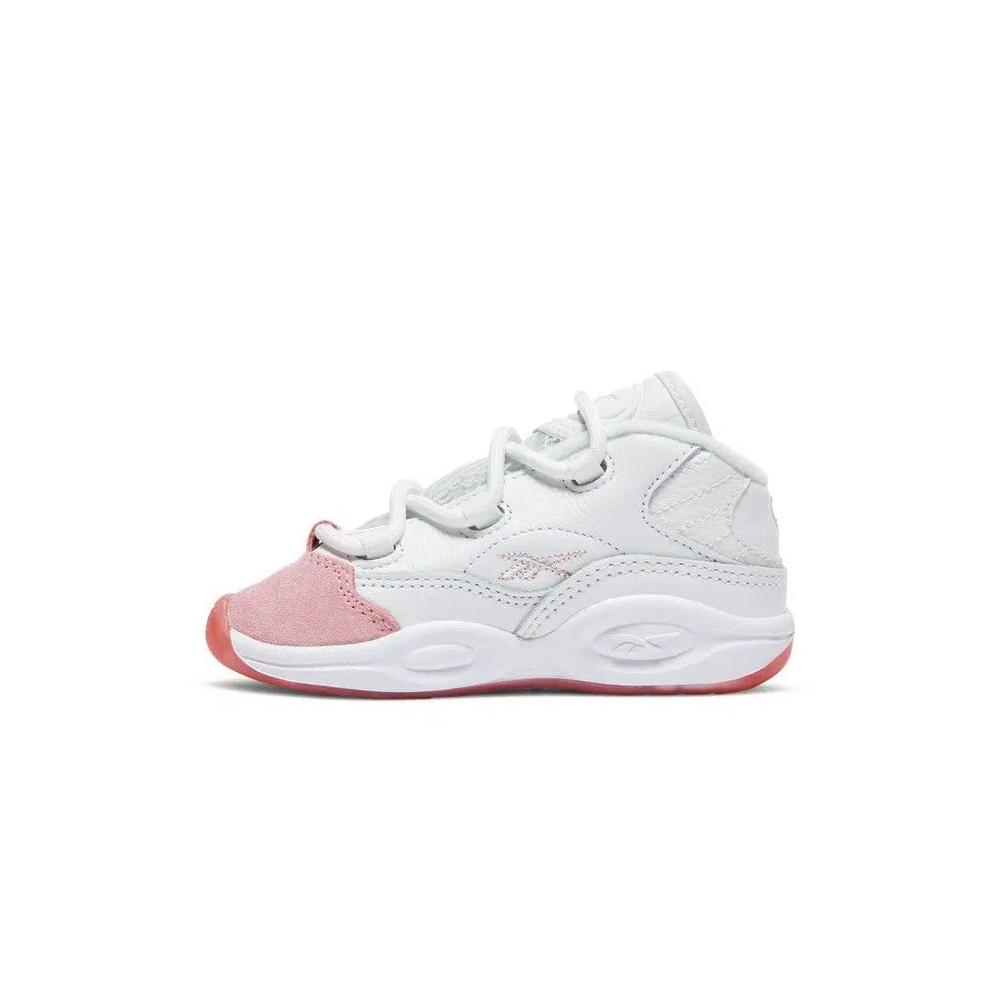 Кроссовки Reebok Question Mid Toddler 'Pink Toe' 3