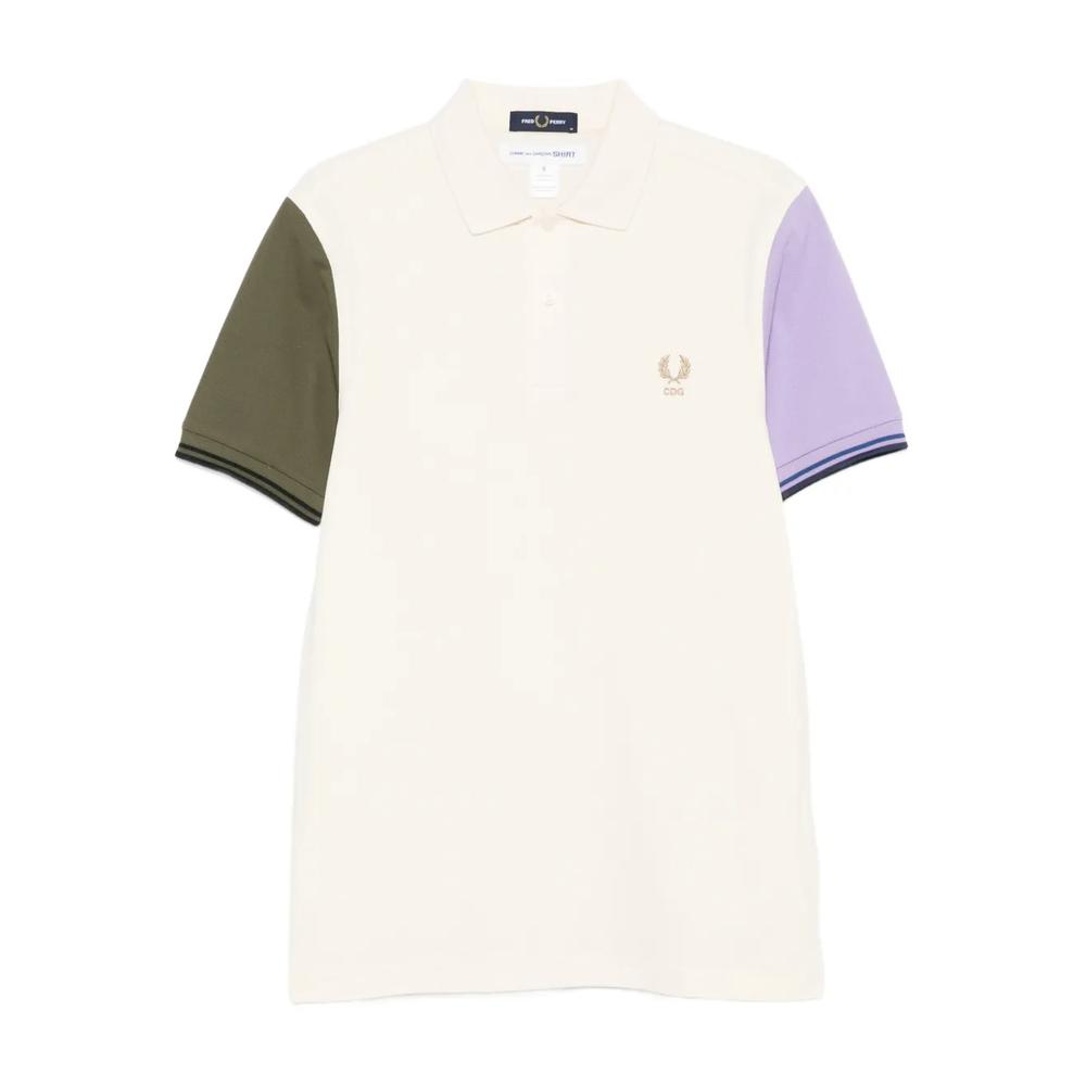 Рубашка поло в стиле колор-блок из коллаборации с Fred Perry 1