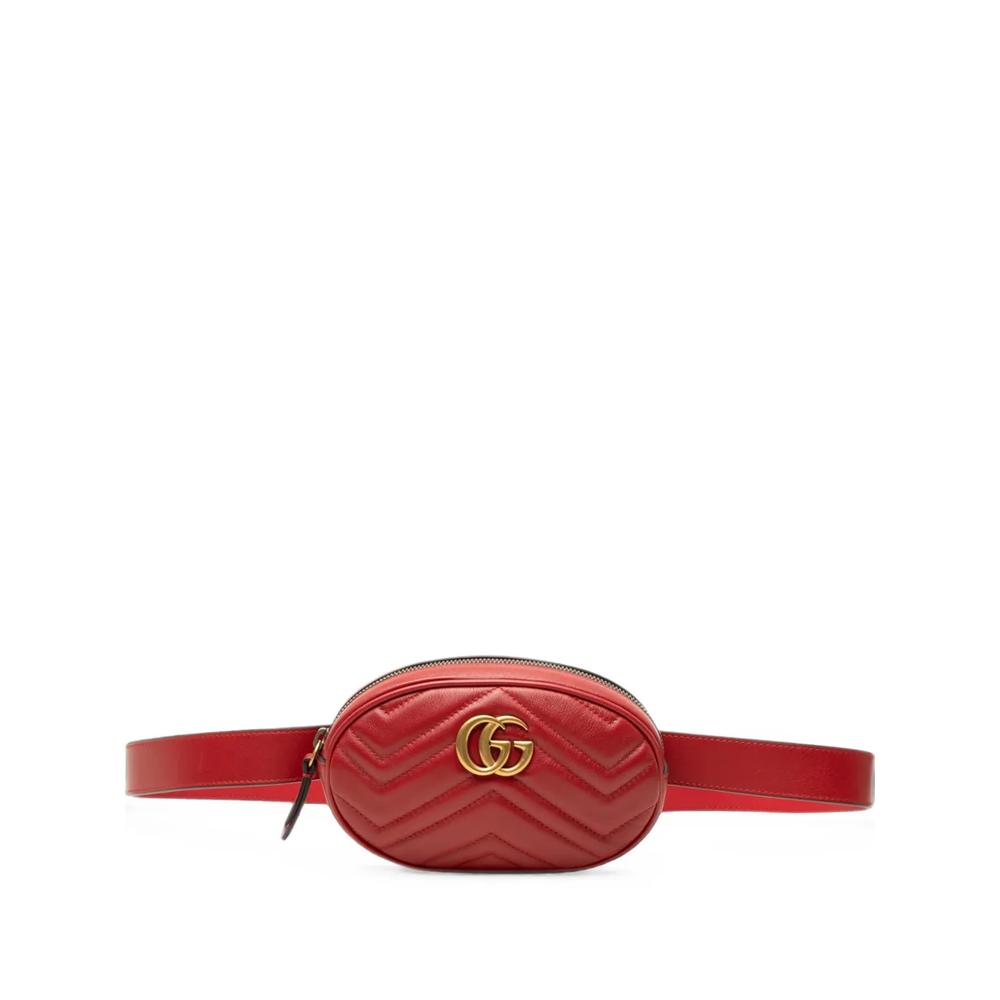 Стеганая поясная сумка GG Marmont (2016-2026 годы) 1