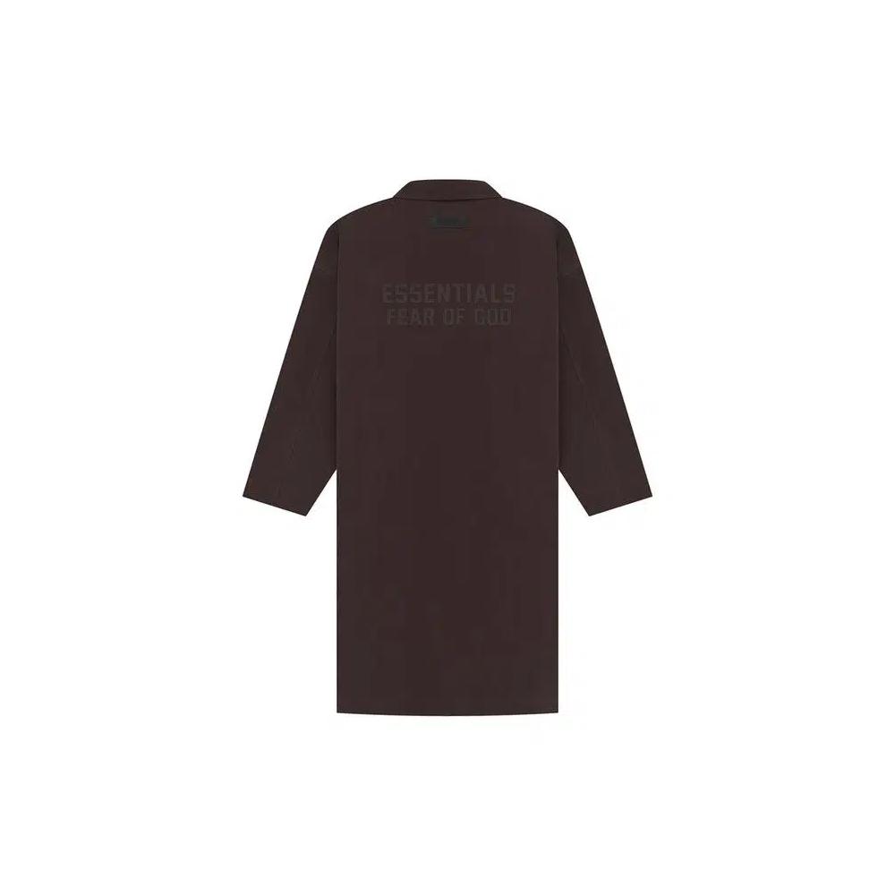 Пальто Fear of God Essentials Kids Long Coat 'Plum' 2