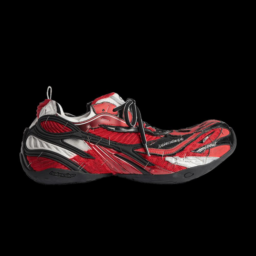 Кроссовки Balenciaga Soleless 'Red Black Silver' 1