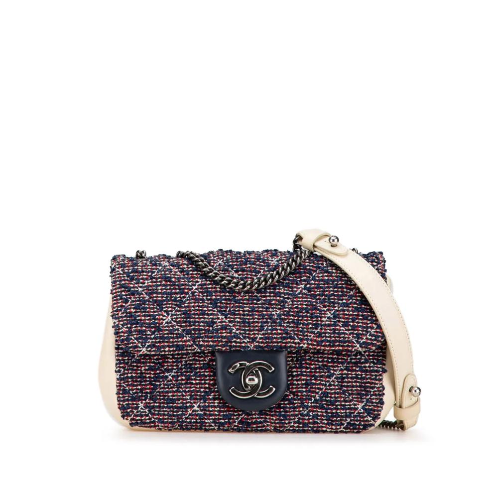 Сумка на плечо Mini Rectangular Tweed Single Flap (2016-2017 годы) 1