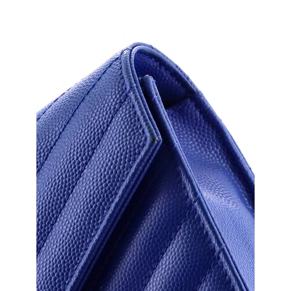 Classic Monogram Wallet on Chain Matelasse Chevron Leather Small crossbody bag 5