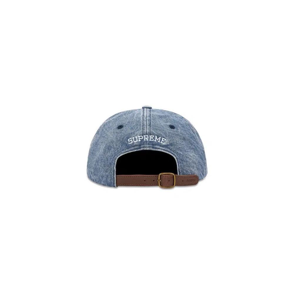 Бейсболки Supreme x Burberry Denim 6-Panel 'Blue' 2