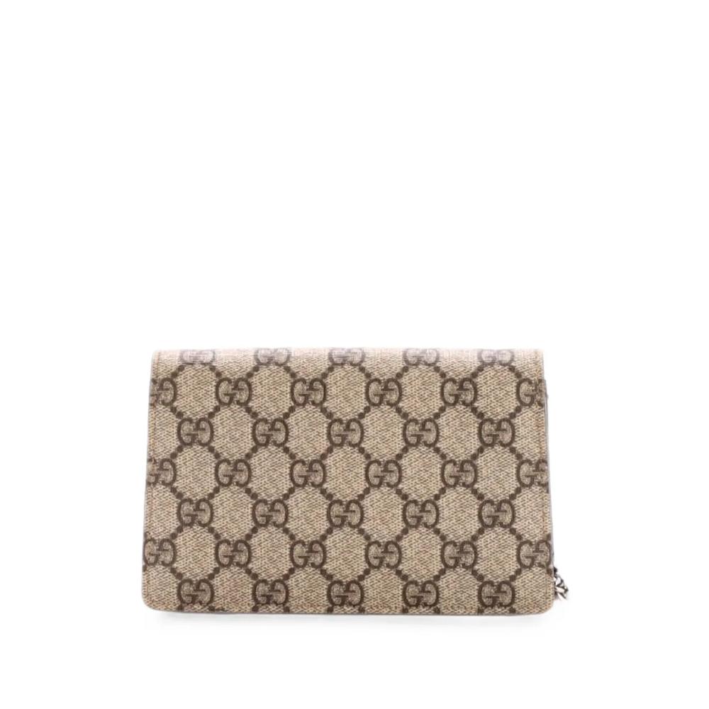 Сумка через плечо Dionysus Bag Super Mini из канваса с узором GG 2