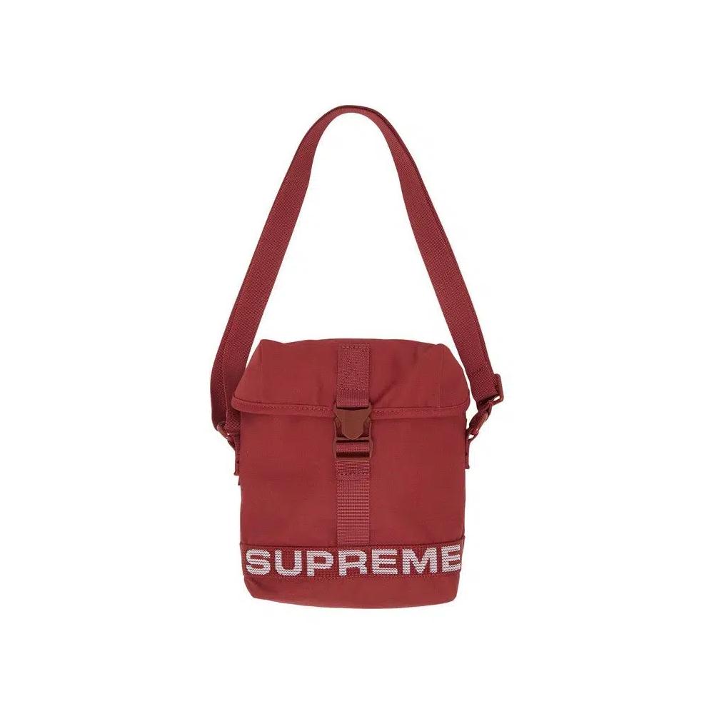 Сумка через плечо Supreme Field Side Bag 'Red' 3
