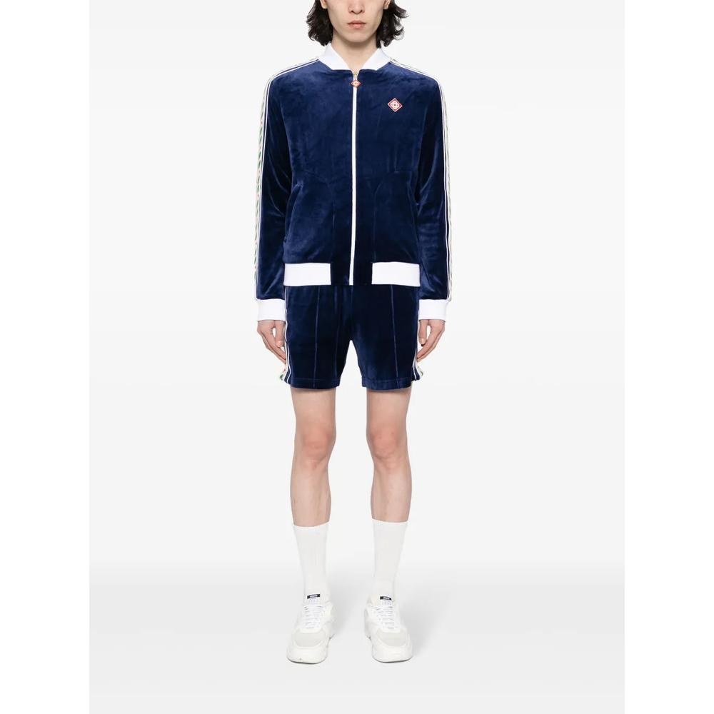 Бархатные спортивные шорты Heart Monogram 2