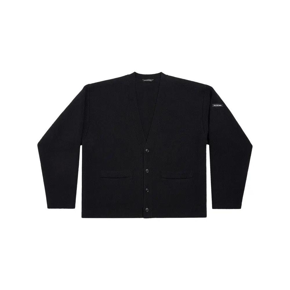 Кардиганы Balenciaga Long-Sleeve Cardigan 'Black' 1