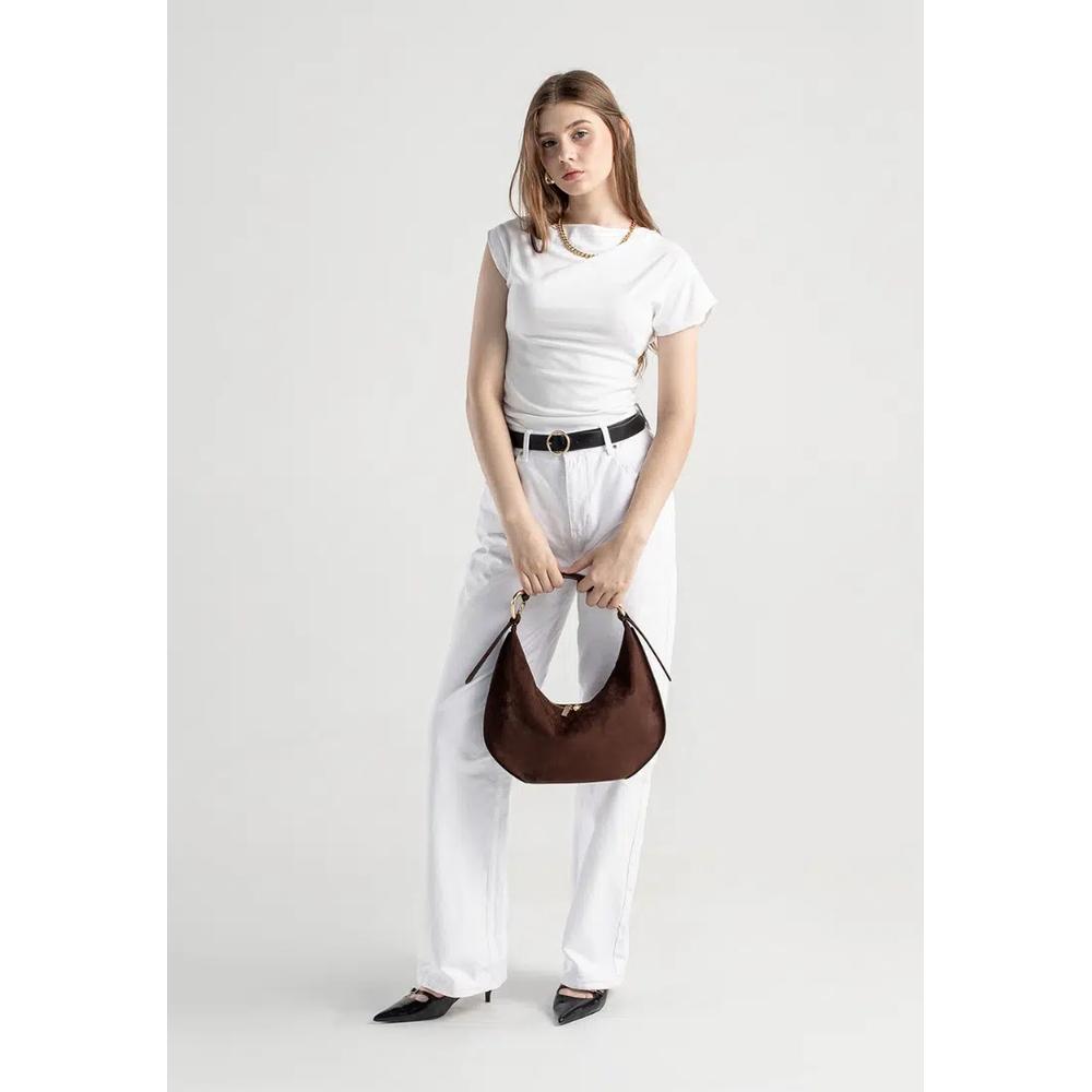 Трансформируемая сумка Kuki из замши - Эспрессо 5