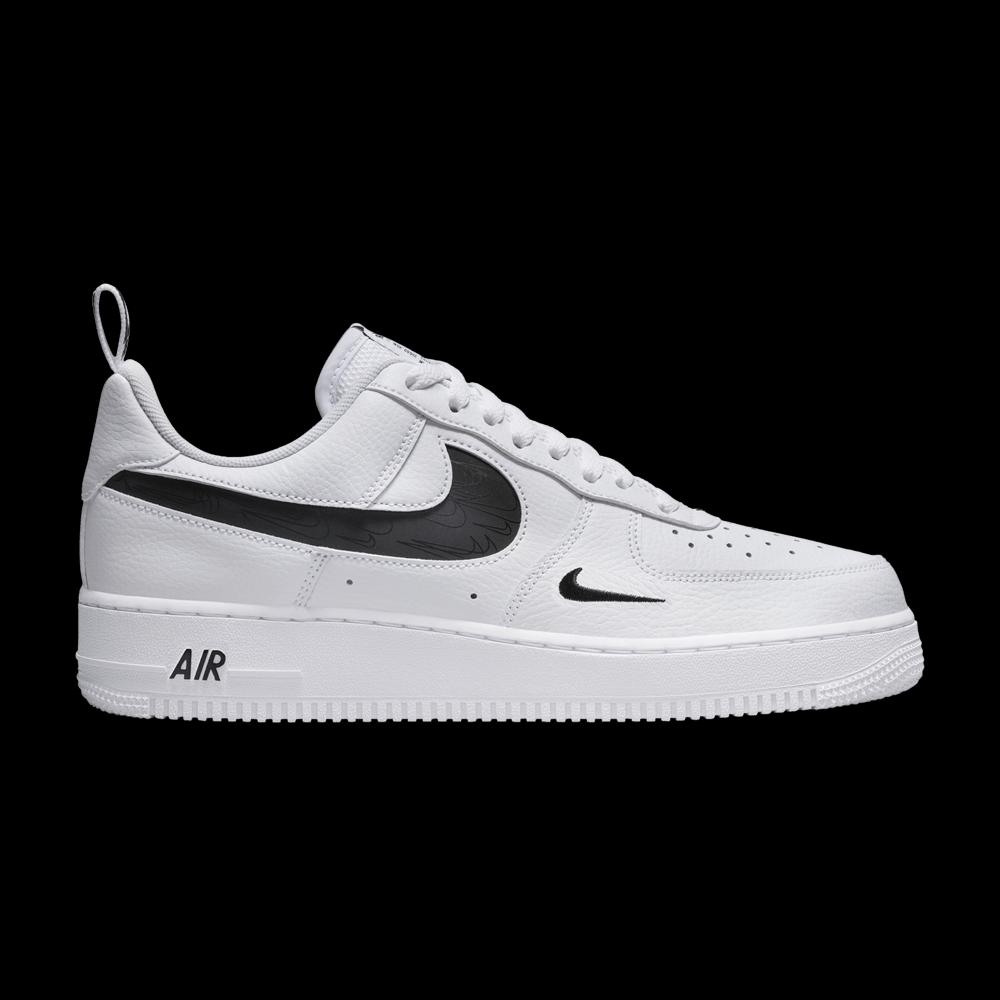 Кроссовки Nike Air Force 1 '07 LV8 'Reflective Swoosh - White Black' 1