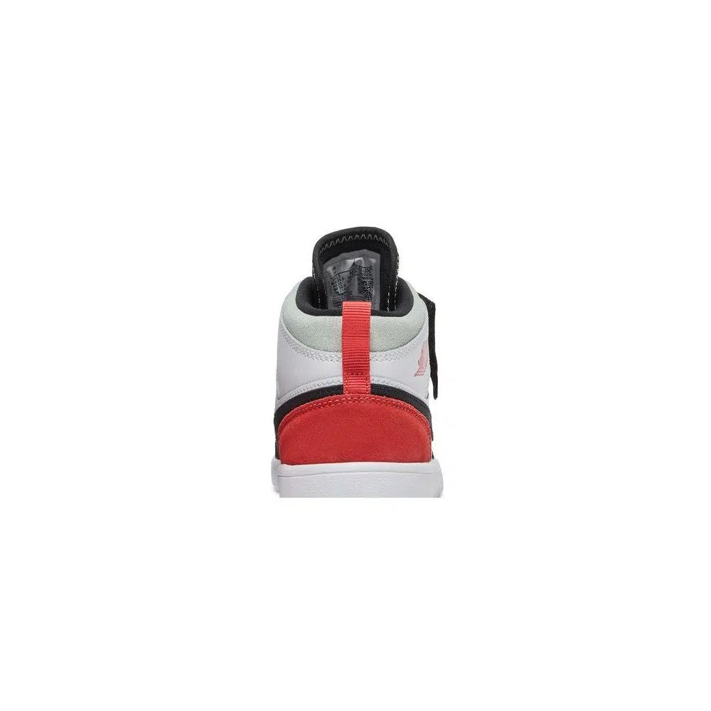 Кроссовки Air Jordan 1 Mid ALT PS 'Red Black Toe' 7