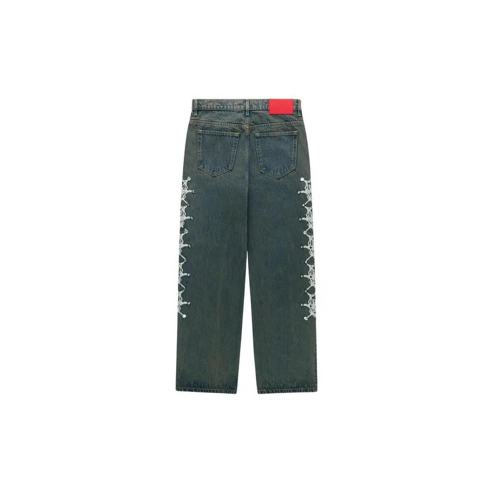 Джинсы Sp5der Webstone Denim 'Индиго' 3